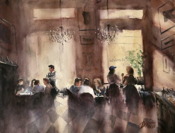 Soft light at the "Botanist"